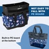 WORKPRO Garden Tool Bag 9 Pockets Garden Tote Bag Heavy Duty Oxford Garden Tool Storage Bag Gardening Tool Kit Holder Tools NOT Included 12 x 12 x 6 Blue InsectsBlue Insects