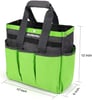 WORKPRO Garden Tool Bag 9 Pockets Garden Tote Bag Heavy Duty Oxford Garden Tool Storage Bag Gardening Tool Kit Holder Tools NOT Included 12 x 12 x 6 Blue InsectsGreen