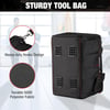 WORKPRO 16inch Close Top Wide Mouth Tool Storage Bag with Water Proof Rubber Base W081022A 16Storage Tool Bag 12