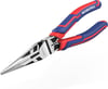 WORKPRO Premiumnbsp8 Needle Nose Pliers Paper Clamp Precision HeavyDuty CRV Steel Large Soft Grip with Wire Cutter Long Nose Cutting Pliers W0312696inch