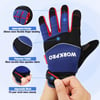 WORKPRO Safety Work Gloves Mechanic Working Gloves for Men Women Touch Screen Terry Fabric NonSlipBlue