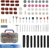 WORKPRO 306PCS Rotary Tool Accessories Kit Fits Dremel Rotary Tool 18 Shanks DIY Universal Fitment for Easy Cutting Sanding Grinding Carving Polishing Drilling and Engraving with Storage CaseWORKPRO 306PCS Rotary Tool Accessories Kit Fits Dremel Rotary Tool 18 Shanks DIY Universal Fitment for Easy Cutting Sanding Grinding Carving Polishing Drilling and Engraving with Storage Case