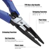 WORKPRO 8 Inch Needle Nose Pliers Multipurpose Long Nose Pliers with Wire StripperCrimperCutter Function Premium HeavyDuty CRV Steel Hand Tool Plier for Home CraftsWORKPRO 8 Inch Needle Nose Pliers Multipurpose Long Nose Pliers with Wire StripperCrimperCutter Function Premium HeavyDuty CRV Steel Hand Tool Plier for Home Crafts