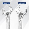 WORKPRO Adjustable Wrench 6inch Heavy Duty Spanner with InchMetric Scale Premium CrV Steel Chrome Plated6 Inch