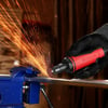 WORKPRO Air Angle Die Grinder 14Inch Pneumatic Right Angle Die Grinder 20000RPM AirPowered 90 Degree for Grinding Cutting Polishing Welding Repair Deburring 14 amp 18 Collets IncludedStraight