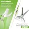 WORKPRO Garden Clippers 2 Pcs Flower Scissors Include 8 Bypass Pruner and 85 Straight Blade Shear Professional Pruning Shears Kit for Cutting Flowers Trimming Plants Fruits PickingWORKPRO Garden Clippers 2 Pcs Flower Scissors Include 8 Bypass Pruner and 85 Straight Blade Shear Professional Pruning Shears Kit for Cutting Flowers Trimming Plants Fruits Picking