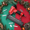 WORKPRO Pneumatic Brad Nailer 18 GA 2 in 1 Nail Gun and Crown Stapler with 400pcs Nails 300pcs Staples for Carpentry DIY Project WoodworkingWORKPRO Pneumatic Brad Nailer 18 GA 2 in 1 Nail Gun and Crown Stapler with 400pcs Nails 300pcs Staples for Carpentry DIY Project Woodworking