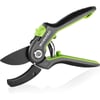 WORKPRO Anvil Pruning Shears 8 Professional Gardening Hand Pruner with SK5 Steel Sharp Blades Ideal Gardening Tool for Cutting and Trimming GreenAnvil