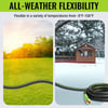 WORKPRO 58 IN x 10 FT Garden Hose Durable Flexible Lightweight Water Hose with BiMaterial 360 Rotation Handle 34 GHT Solid Brass Fittings for Outdoor Lawn Garden amp Yard Car Wash10ft 360 Rotary Handle