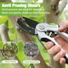 WORKPRO Garden Anvil Pruning Shears 8 Garden Pruning Scissors Heavy Duty with Ergonomically Design Handle LaborSaving Garden Clippers Hand Tools for Thick Dry branches and Dead PlantsWORKPRO Garden Anvil Pruning Shears 8 Garden Pruning Scissors Heavy Duty with Ergonomically Design Handle LaborSaving Garden Clippers Hand Tools for Thick Dry branches and Dead Plants