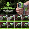 WORKPRO Garden Hose Nozzle  100 Metal Water Hose Sprayer with 8 Watering Patterns amp Thumb Control Adjustable Spray Water Flow for Car Washing Plants Watering Pets Showering Outdoor FunWORKPRO Garden Hose Nozzle  100 Metal Water Hose Sprayer with 8 Watering Patterns amp Thumb Control Adjustable Spray Water Flow for Car Washing Plants Watering Pets Showering Outdoor Fun