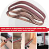 WORKPRO 36 Pack 1 x 30 Inch Sanding Belts Sandpaper Kit Aluminum Oxide Abrasive Belts 6 PCS Each of 6080120180240400 Grit Belt Sander Tools for Woodworking Metal Polishing Knife Sharpening12x18 inch