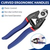 WORKPRO Cable Cutter 712 inch Heavy Duty Wire Rope Cutter Chrome Vanadium Steel Jaw for Hard Wire Ropes Steel Wires And Aircraft CablesWORKPRO Cable Cutter 712 inch Heavy Duty Wire Rope Cutter Chrome Vanadium Steel Jaw for Hard Wire Ropes Steel Wires And Aircraft Cables