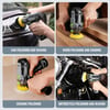 WORKPRO 12V Cordless Polisher 3 Mini Car Detailing Buffer amp Sander Machine Kit with 2 LiIon Batteries Variable Speed Trigger for AutoDIY PolishingSandingWaxingWORKPRO 12V Cordless Polisher 3 Mini Car Detailing Buffer amp Sander Machine Kit with 2 LiIon Batteries Variable Speed Trigger for AutoDIY PolishingSandingWaxing