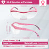 WORKPRO 3 pack Safety Glasses Z871 Anti Fog Eye Protection Safety Goggles Ideal for Lab Travel Dental Carpentry ConstructionPink