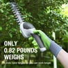 WORKPRO Cordless Grass Shear amp Shrubbery Trimmer  2 in 1 Handheld Hedge Trimmer 72V Electric Grass Trimmer Hedge ShearsGrass Cutter Rechargeable LithiumIon Battery and TypeC Cable IncludedWhite