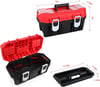 WORKPRO Tool Box Portable 16 with Removable Tray Heavy Duty Toolbox with 2 Metal Latches Rated up to 33 Lbs PP Plastic Small Tool Boxes with Lock Secured Small Parts Organizer in Lid black amp redWORKPRO Tool Box Portable 16 with Removable Tray Heavy Duty Toolbox with 2 Metal Latches Rated up to 33 Lbs PP Plastic Small Tool Boxes with Lock Secured Small Parts Organizer in Lid black amp red