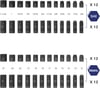 imageWORKPRO 12quot Drive Impact Socket Set with Extension Bars Premium CrV Steel Complete 55Piece SAE and Metric Sockets with Enhanced Storage Case