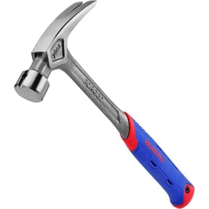 WORKPRO Claw Hammer 20 Oz Onepiece Forged Framing Hammer with Magnetic Nail Holder Nailing Hammer Air Cushion Handle for AntivibrationWORKPRO Claw Hammer 20 Oz Onepiece Forged Framing Hammer with Magnetic Nail Holder Nailing Hammer Air Cushion Handle for Antivibration