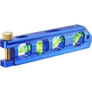 WORKPRO Conduit Bending Level Magnetic Torpedo Level Pipe Level Bubble Vials for 0903045 Measurements Aluminum Alloy Construction 63inch Cobalt BlueWORKPRO Conduit Bending Level Magnetic Torpedo Level Pipe Level Bubble Vials for 0903045 Measurements Aluminum Alloy Construction 63inch Cobalt Blue