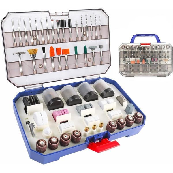 WORKPRO 306PCS Rotary Tool Accessories Kit Fits Dremel Rotary Tool 18 Shanks DIY Universal Fitment for Easy Cutting Sanding Grinding Carving Polishing Drilling and Engraving with Storage CaseWORKPRO 306PCS Rotary Tool Accessories Kit Fits Dremel Rotary Tool 18 Shanks DIY Universal Fitment for Easy Cutting Sanding Grinding Carving Polishing Drilling and Engraving with Storage Case