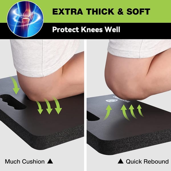 WORKPRO Extra Thick Kneeling Pad Soft Foam Cushioning for Knee Extra Large Foam Kneeler Mat for Gardening Bathing Baby Workout Supplies 175 x 11 x 15 in BlackWORKPRO Extra Thick Kneeling Pad Soft Foam Cushioning for Knee Extra Large Foam Kneeler Mat for Gardening Bathing Baby Workout Supplies 175 x 11 x 15 in Black