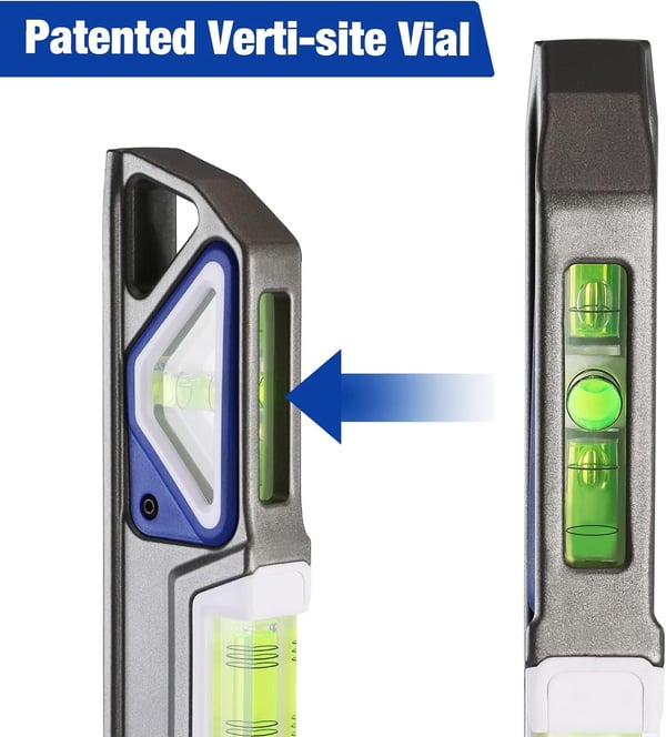 WORKPRO 10Inch Magnetic Torpedo Level Patented DoubleView Design DieCast Aluminum Alloy Construction 3 Bubble Vials for 09045 MeasurementsWORKPRO 10Inch Magnetic Torpedo Level Patented DoubleView Design DieCast Aluminum Alloy Construction 3 Bubble Vials for 09045 Measurements