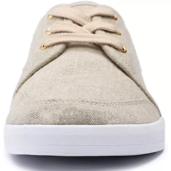 FEVERSOLE Comfort Women's Slip-On Lightweight Walking Shoes Casual Outfits Canvas Breathable Soft Loafers