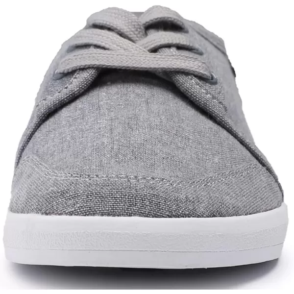 FEVERSOLE Comfort Women's Slip-On Lightweight Walking Shoes Casual Outfits Canvas Breathable Soft Loafers