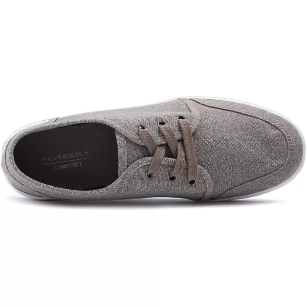 FEVERSOLE Comfort Women's Slip-On Lightweight Walking Shoes Casual Outfits Canvas Breathable Soft Loafers