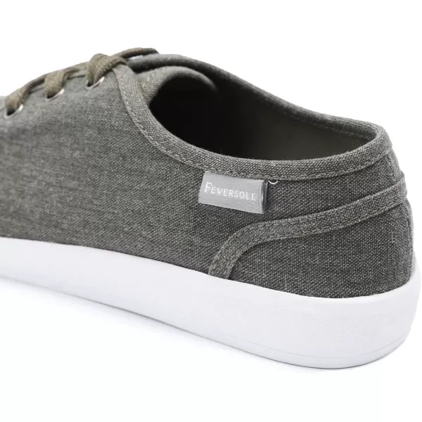 FEVERSOLE Comfort Women's Slip-On Lightweight Walking Shoes Casual Outfits Canvas Breathable Soft Loafers