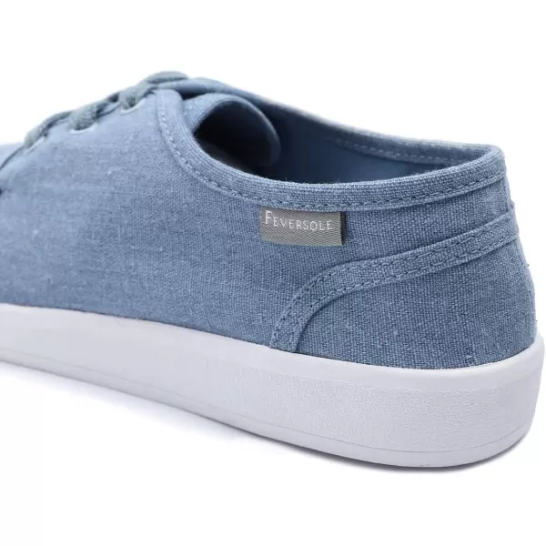 FEVERSOLE Comfort Women's Slip-On Lightweight Walking Shoes Casual Outfits Canvas Breathable Soft Loafers