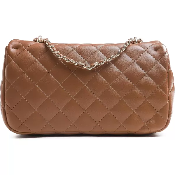 FEVERSOLE Crossbody Bag Vegan Leather Women Retro Small Saddle Satchel Shoulder Bag Tote With Long Adjustable Strap