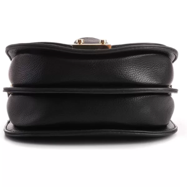 FEVERSOLE Crossbody Bag Vegan Leather Women Retro Small Saddle Satchel Shoulder Bag Tote With Long Adjustable Strap