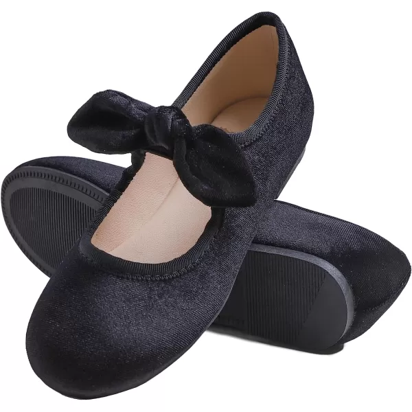 FEVERSOLE Girls Cute Dress Mary Jane Shoes Little Kids Casual Buckle Strap Flats
