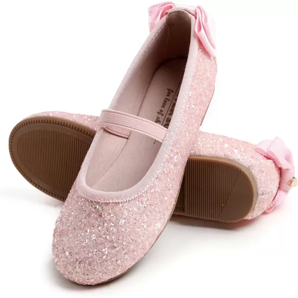 FEVERSOLE Girls Cute Dress Mary Jane Shoes Little Kids Casual Buckle Strap Flats