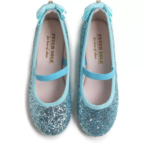 FEVERSOLE Girls Cute Dress Mary Jane Shoes Little Kids Casual Buckle Strap Flats