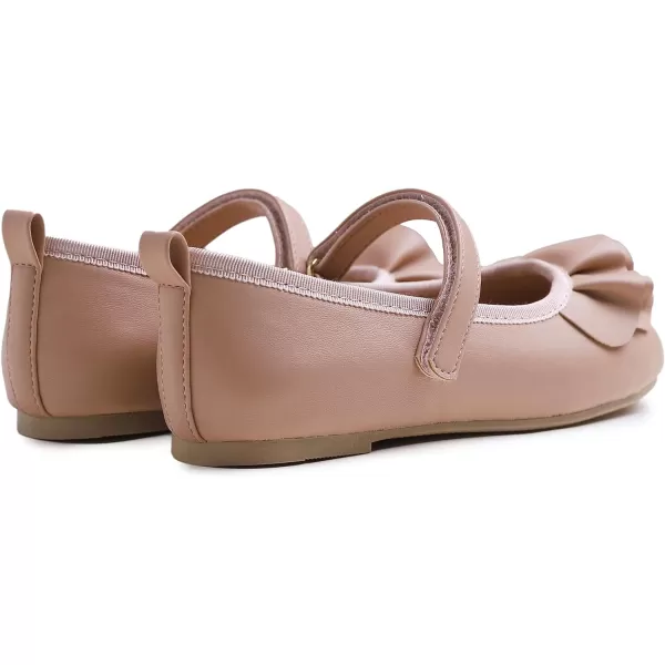 FEVERSOLE Girls Cute Dress Mary Jane Shoes Little Kids Casual Buckle Strap Flats