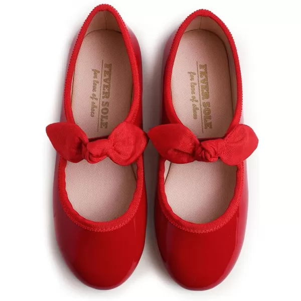 FEVERSOLE Girls Cute Dress Mary Jane Shoes Little Kids Casual Buckle Strap Flats