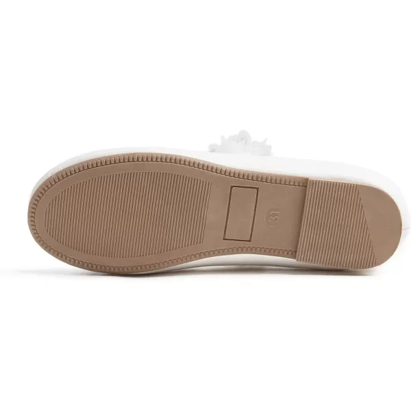 FEVERSOLE Girls Cute Dress Mary Jane Shoes Little Kids Casual Buckle Strap Flats
