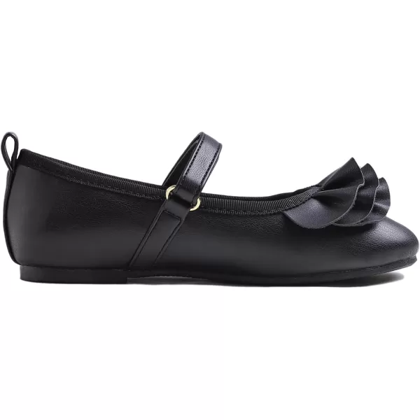 FEVERSOLE Girls Cute Dress Mary Jane Shoes Little Kids Casual Buckle Strap Flats