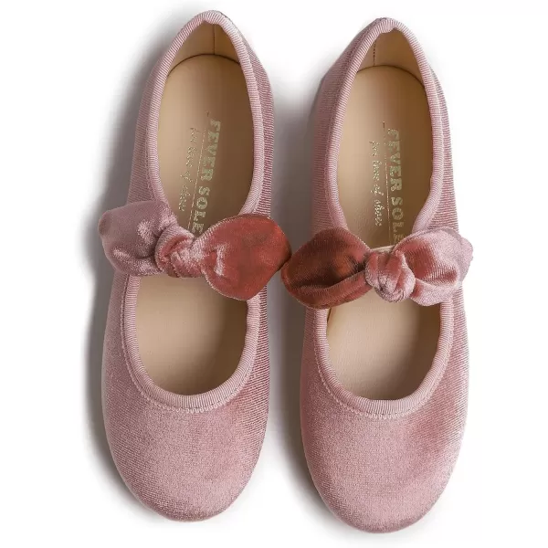 FEVERSOLE Girls Cute Dress Mary Jane Shoes Little Kids Casual Buckle Strap Flats