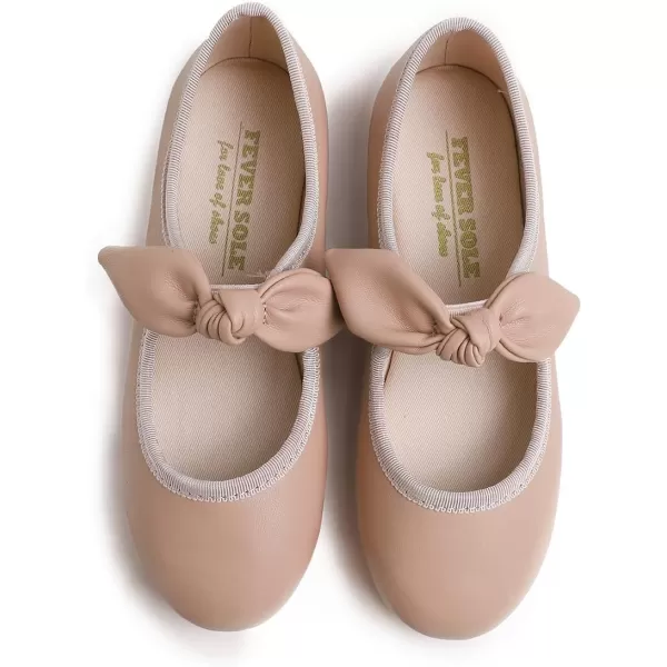FEVERSOLE Girls Cute Dress Mary Jane Shoes Little Kids Casual Buckle Strap Flats
