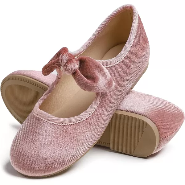 FEVERSOLE Girls Cute Dress Mary Jane Shoes Little Kids Casual Buckle Strap Flats