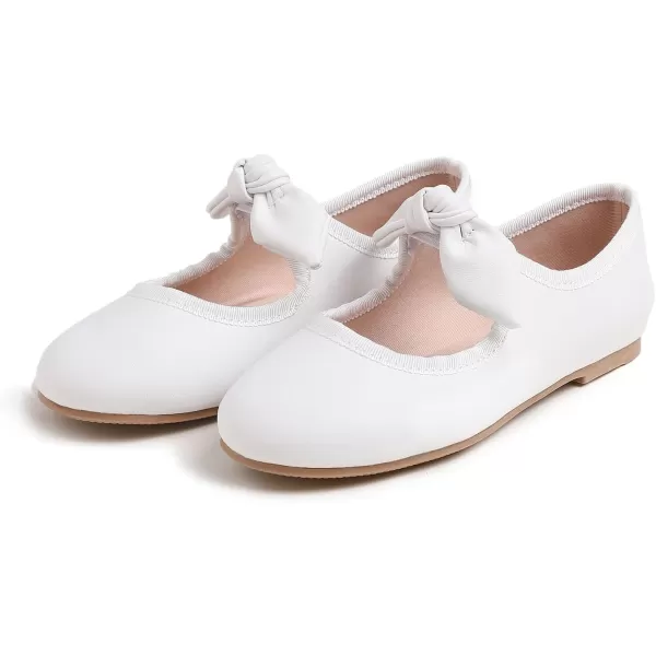 FEVERSOLE Girls Cute Dress Mary Jane Shoes Little Kids Casual Buckle Strap Flats