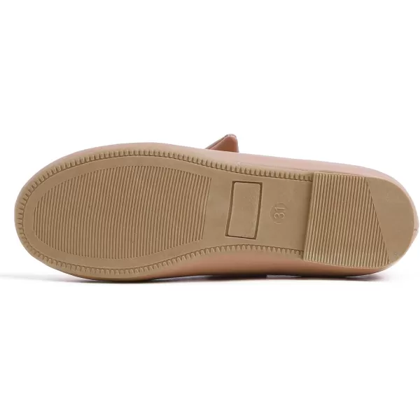 FEVERSOLE Girls Cute Dress Mary Jane Shoes Little Kids Casual Buckle Strap Flats
