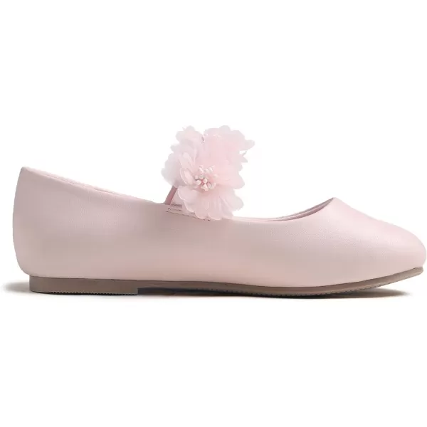 FEVERSOLE Girls Cute Dress Mary Jane Shoes Little Kids Casual Buckle Strap Flats