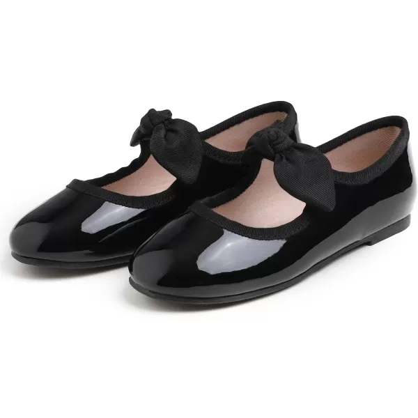FEVERSOLE Girls Cute Dress Mary Jane Shoes Little Kids Casual Buckle Strap Flats