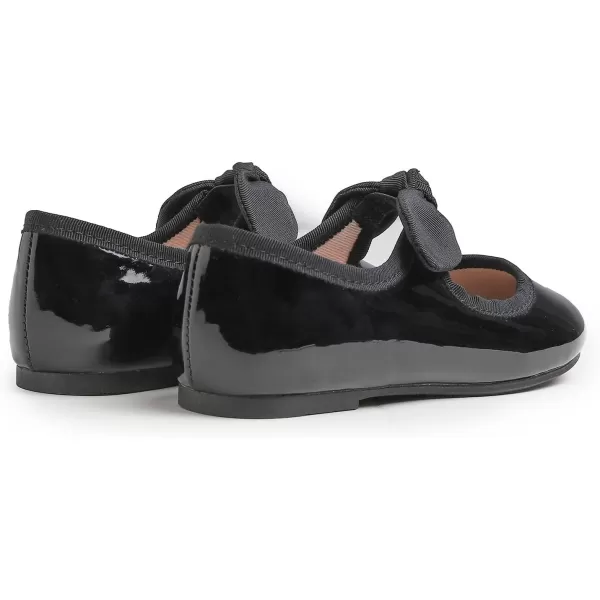 FEVERSOLE Girls Cute Dress Mary Jane Shoes Little Kids Casual Buckle Strap Flats