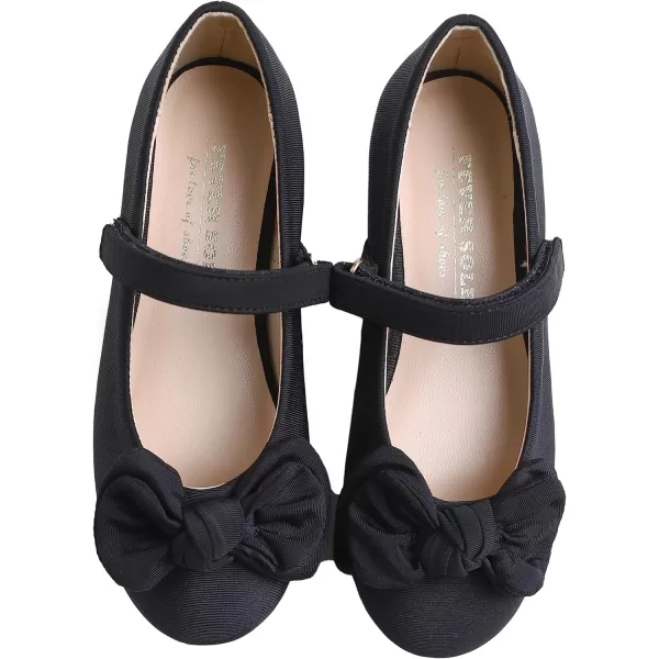 FEVERSOLE Girls Cute Dress Mary Jane Shoes Little Kids Casual Buckle Strap Flats